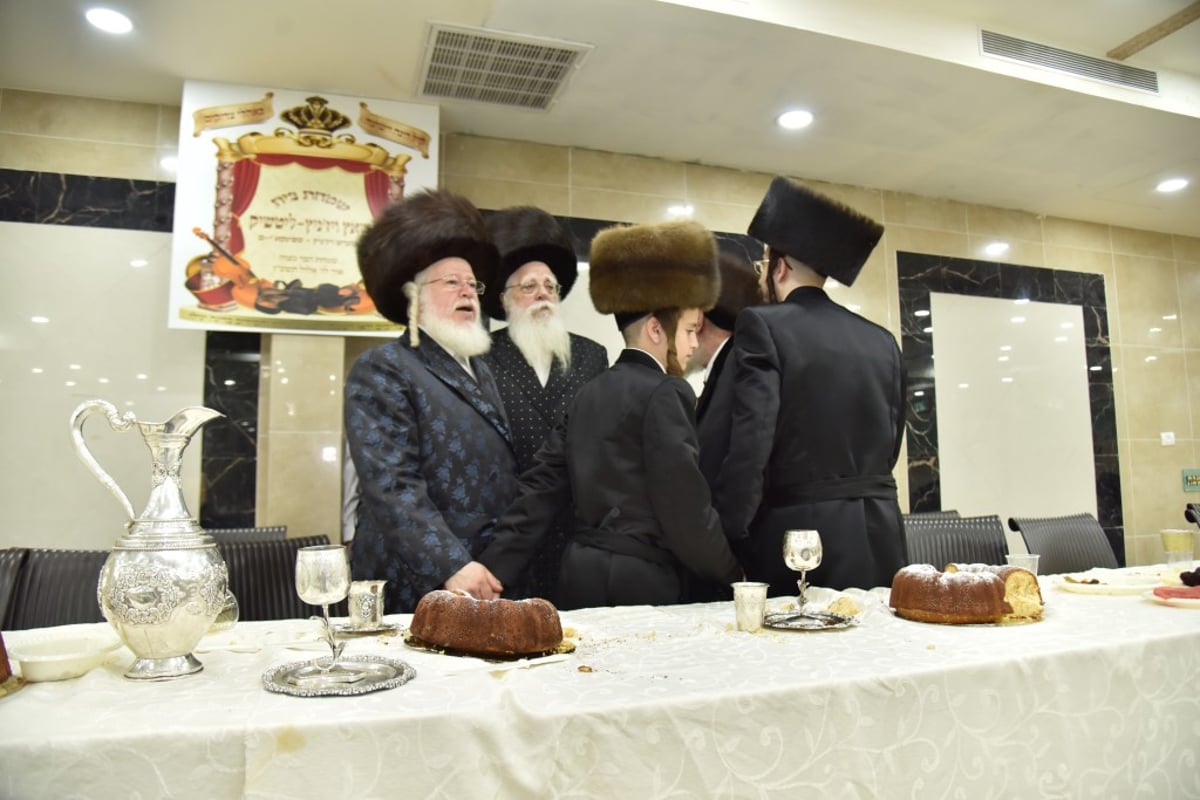 בר מצווה לנכד האדמו"רים משאץ ויז'ניץ וליטשיק