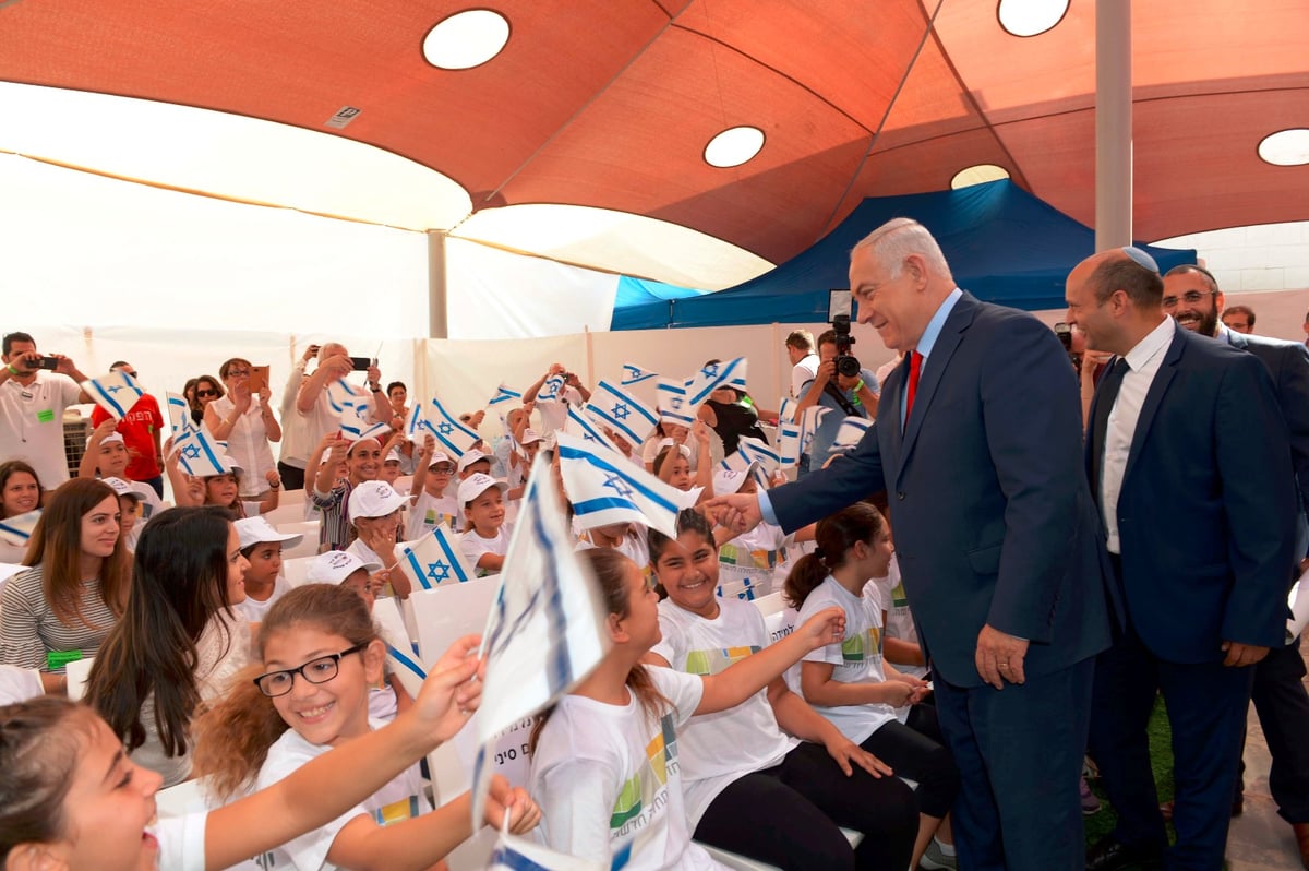 נתניהו לתלמידים: "זאת הארץ שלנו, תזכרו"