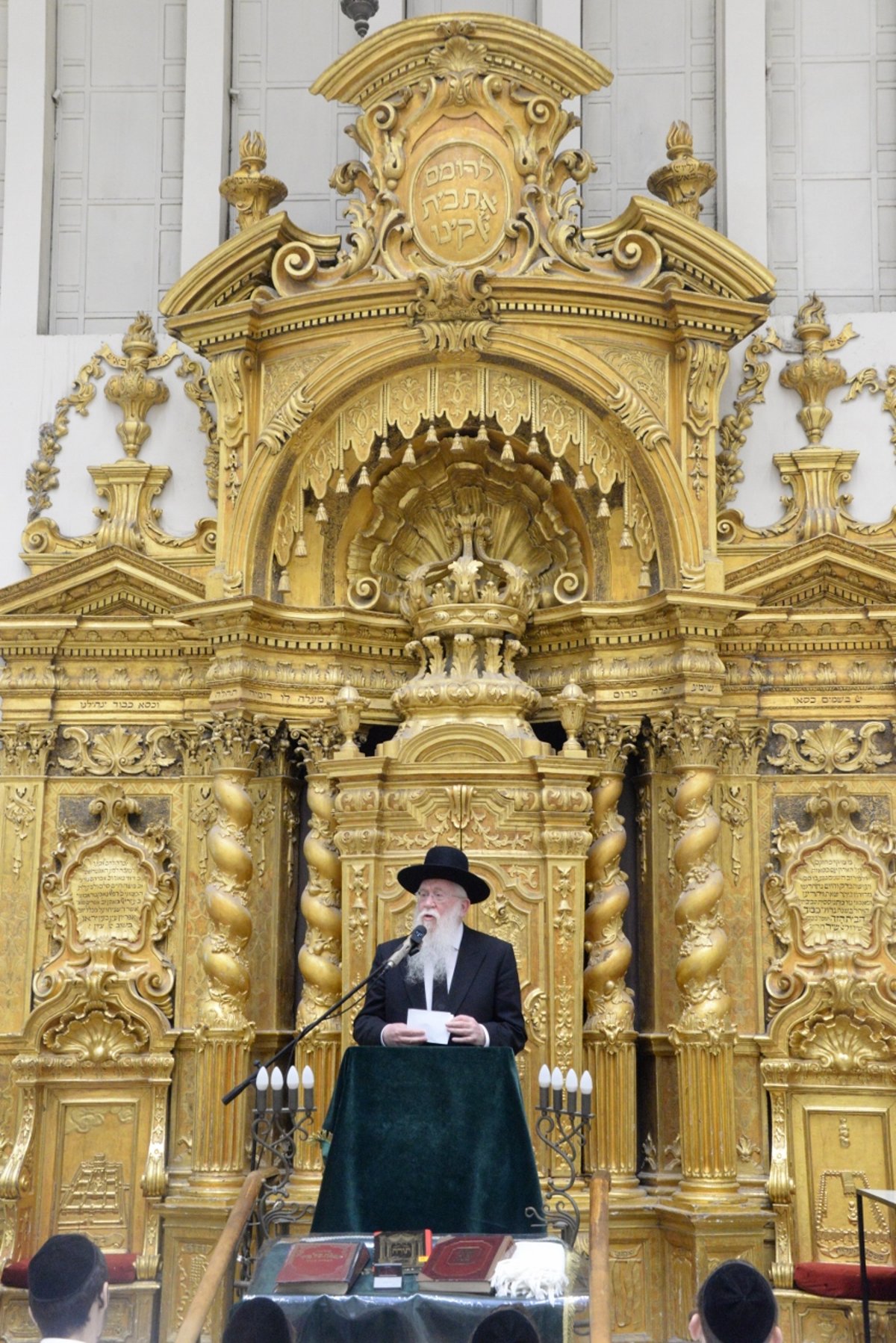 פוניבז' ספדה למשגיח הישיבה זצ"ל • תיעוד