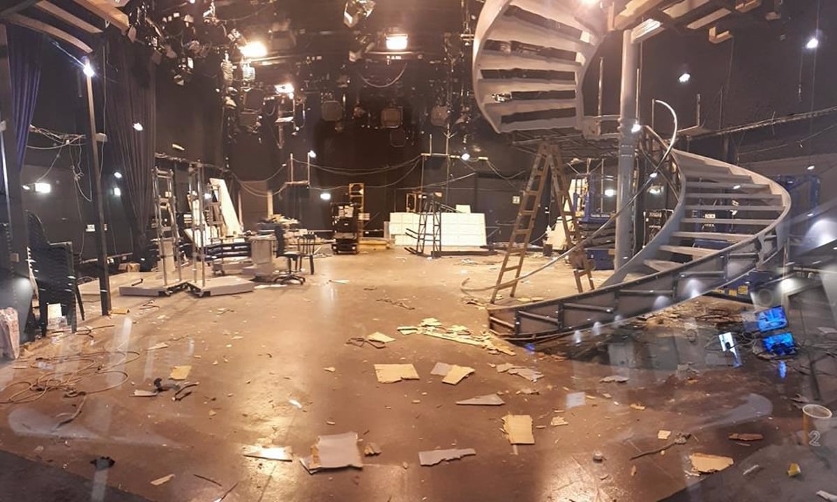 אחרי 10 שנים: עובדי חדשות 2 פירקו את האולפן המרכזי