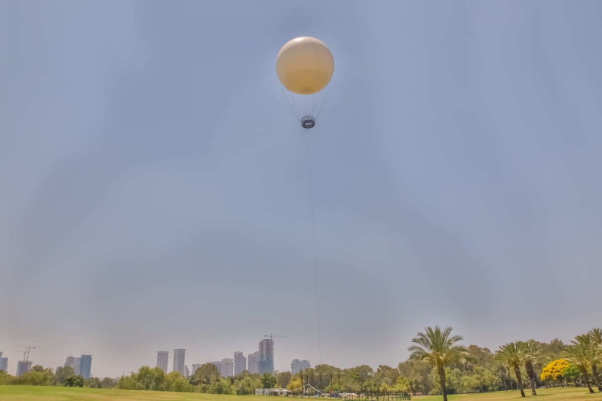 אטרקציה מיוחדת למשפחה: כדור פורח תל אביב