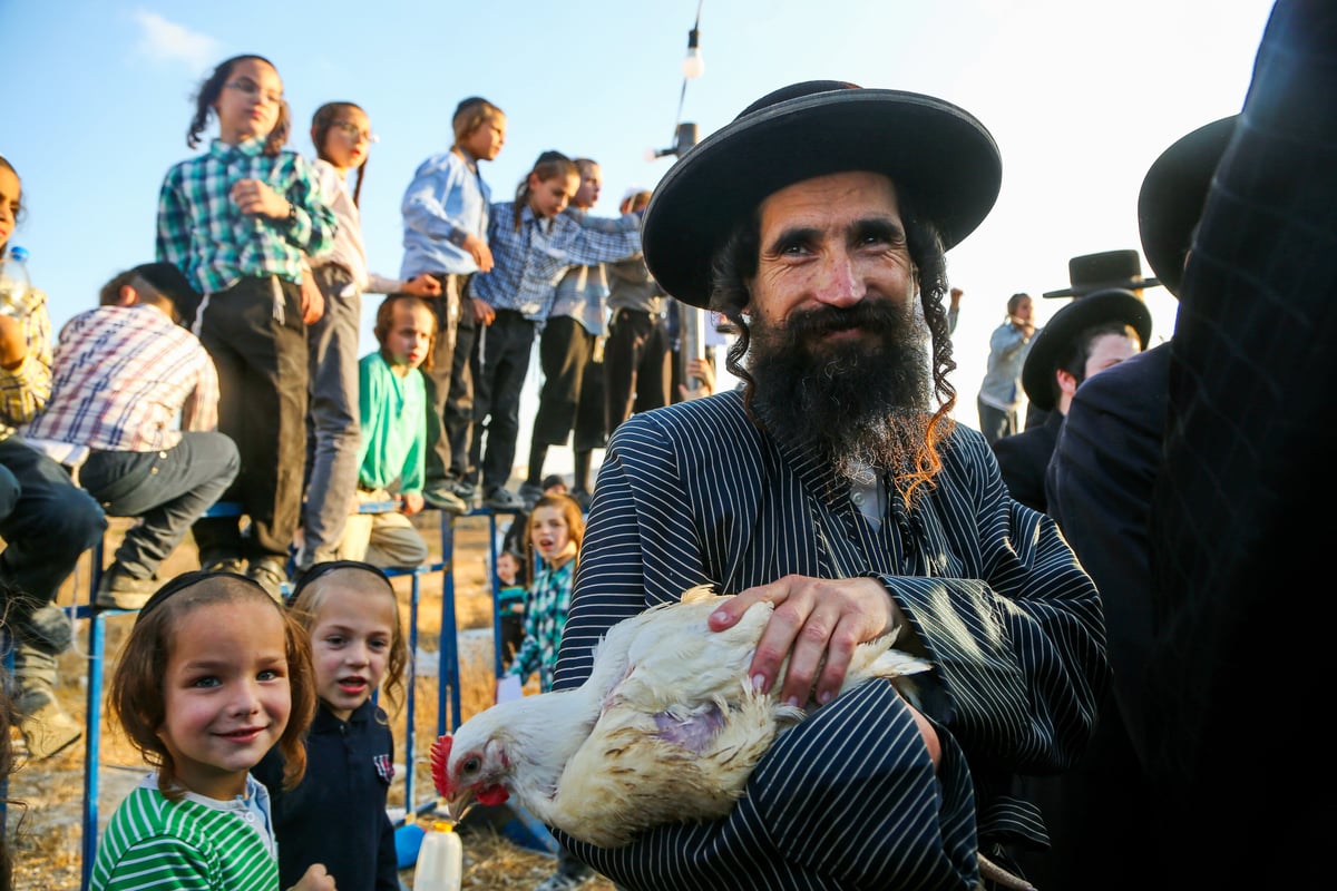 ערב יום כיפור: כפרות בבית שמש • צפו