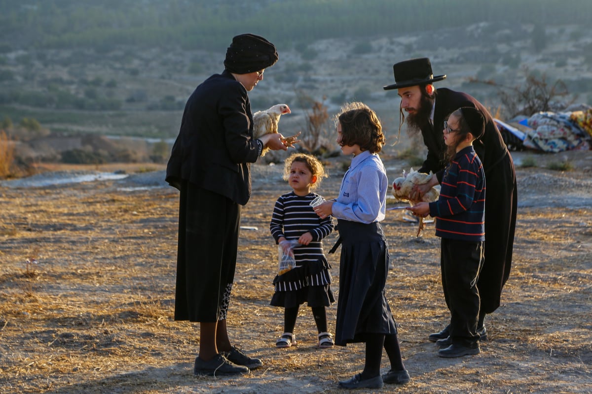 ערב יום כיפור: כפרות בבית שמש • צפו