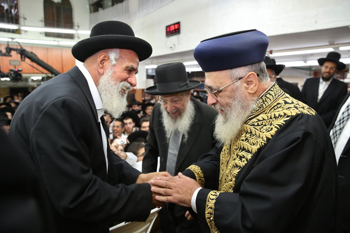 הקבלת פני רבו אצל הגאון רבי שלמה מחפוד • תיעוד