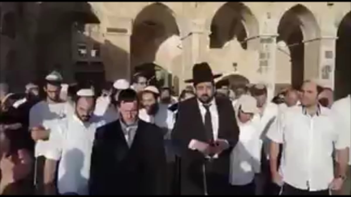 זעזוע: אברכים התפלפלו בדיני עבודת הכהנים - על הר הבית