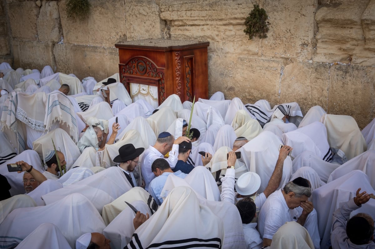 מרהיב: מעמד ברכת כהנים בכותל המערבי • צפו