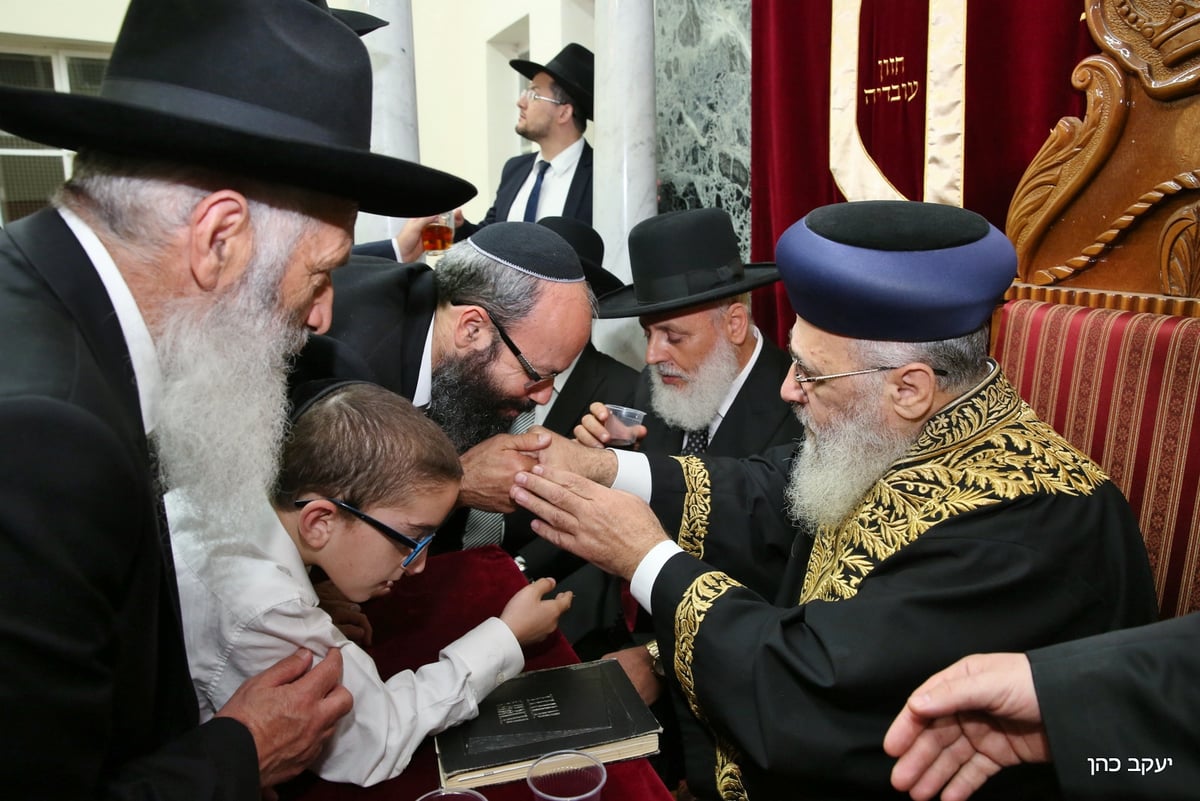 'הקבלת פני רבו' לראשון לציון הגר"י יוסף