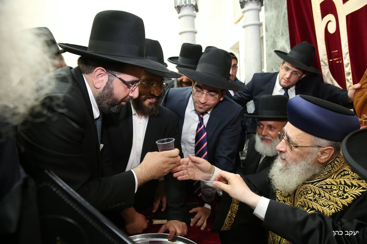 'הקבלת פני רבו' לראשון לציון הגר"י יוסף