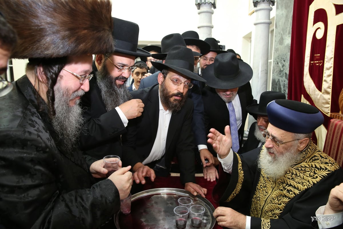 'הקבלת פני רבו' לראשון לציון הגר"י יוסף