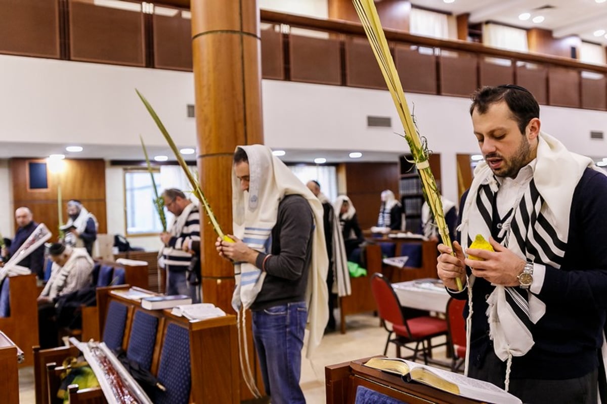 הושענא רבה במוסקבה • צפו בגלריה