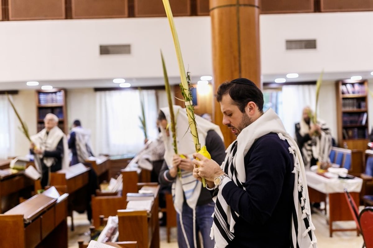 הושענא רבה במוסקבה • צפו בגלריה