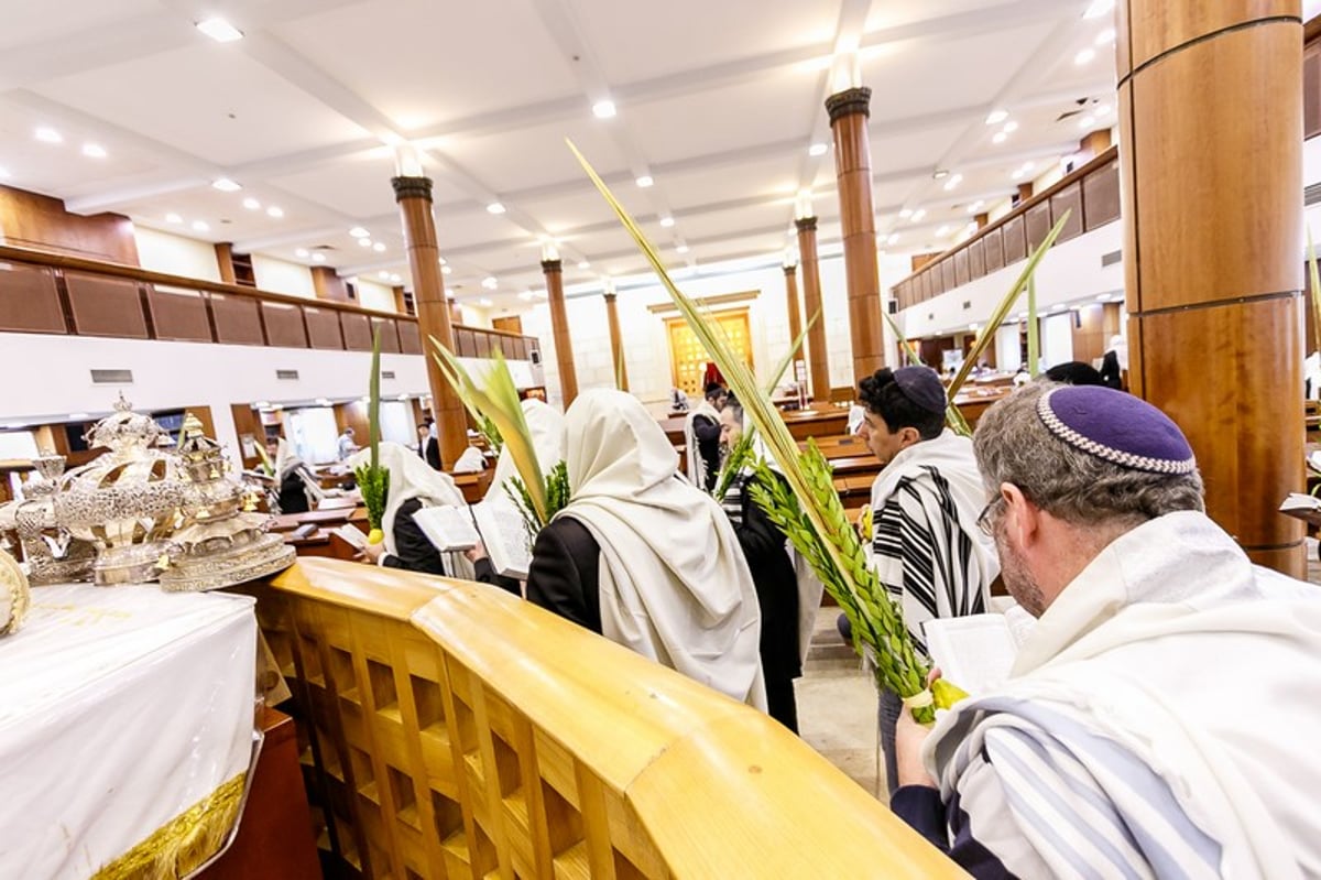 הושענא רבה במוסקבה • צפו בגלריה