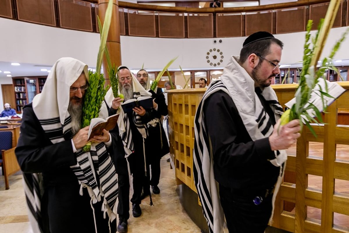 הושענא רבה במוסקבה • צפו בגלריה