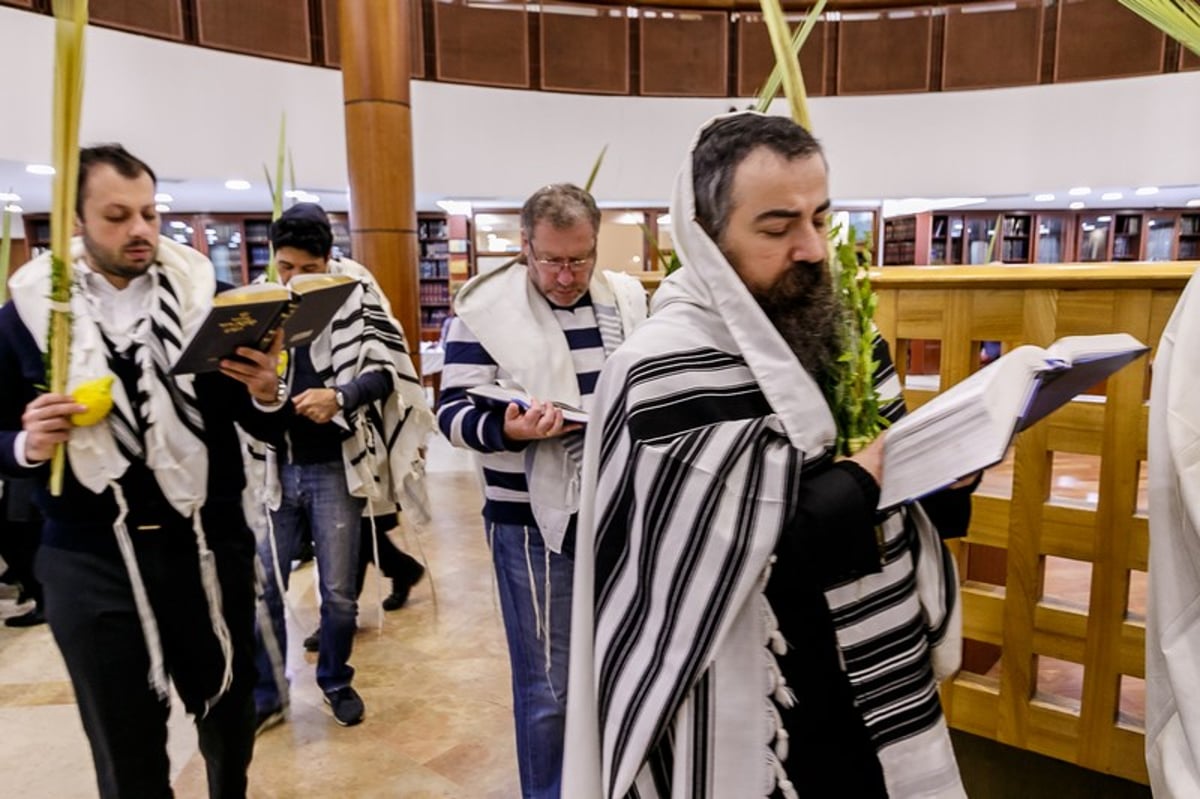 הושענא רבה במוסקבה • צפו בגלריה