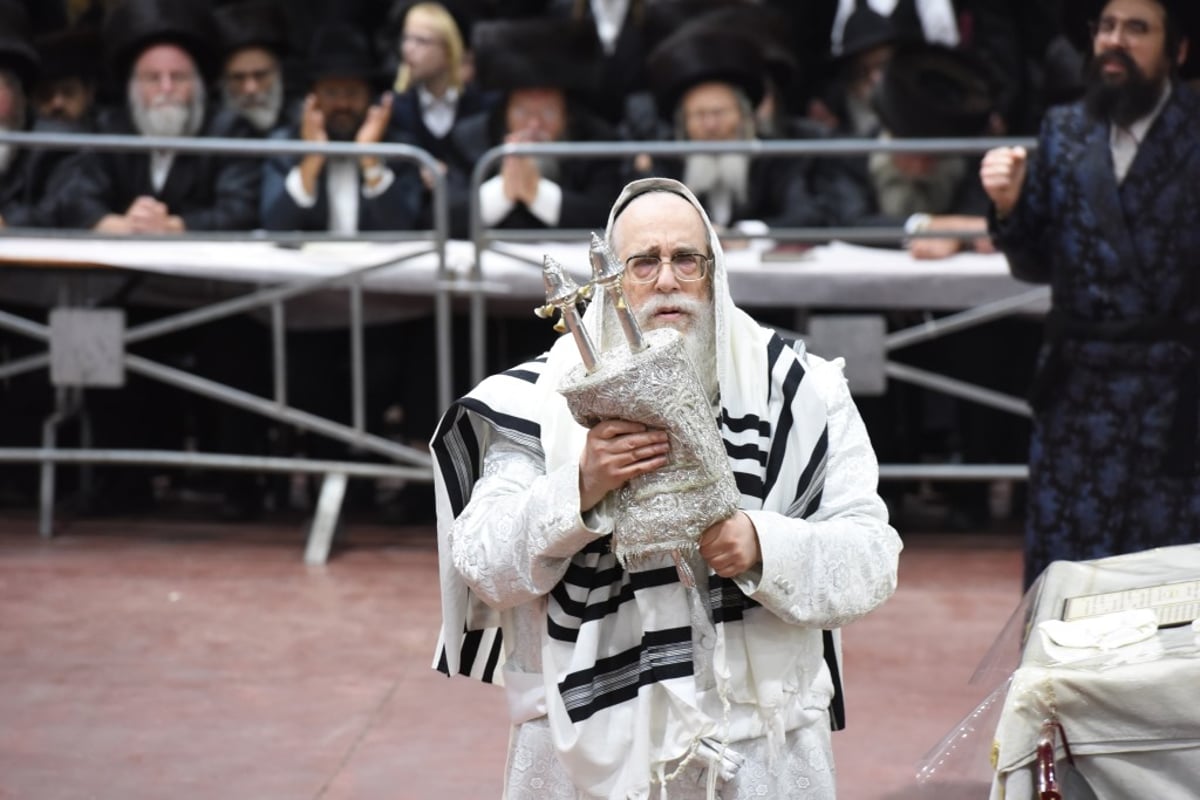 תיעוד מקיף: חג הסוכות בחצר הקודש צאנז