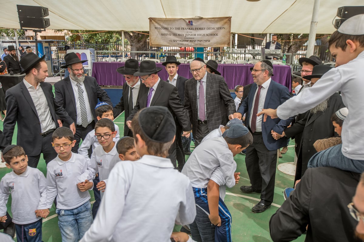 ברשת 'שובו' חנכו חטיבת ביניים חדשה ב...יפו