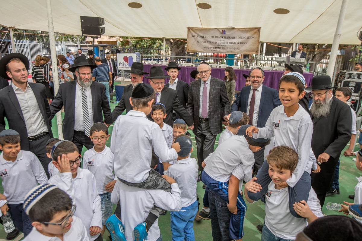 ברשת 'שובו' חנכו חטיבת ביניים חדשה ב...יפו