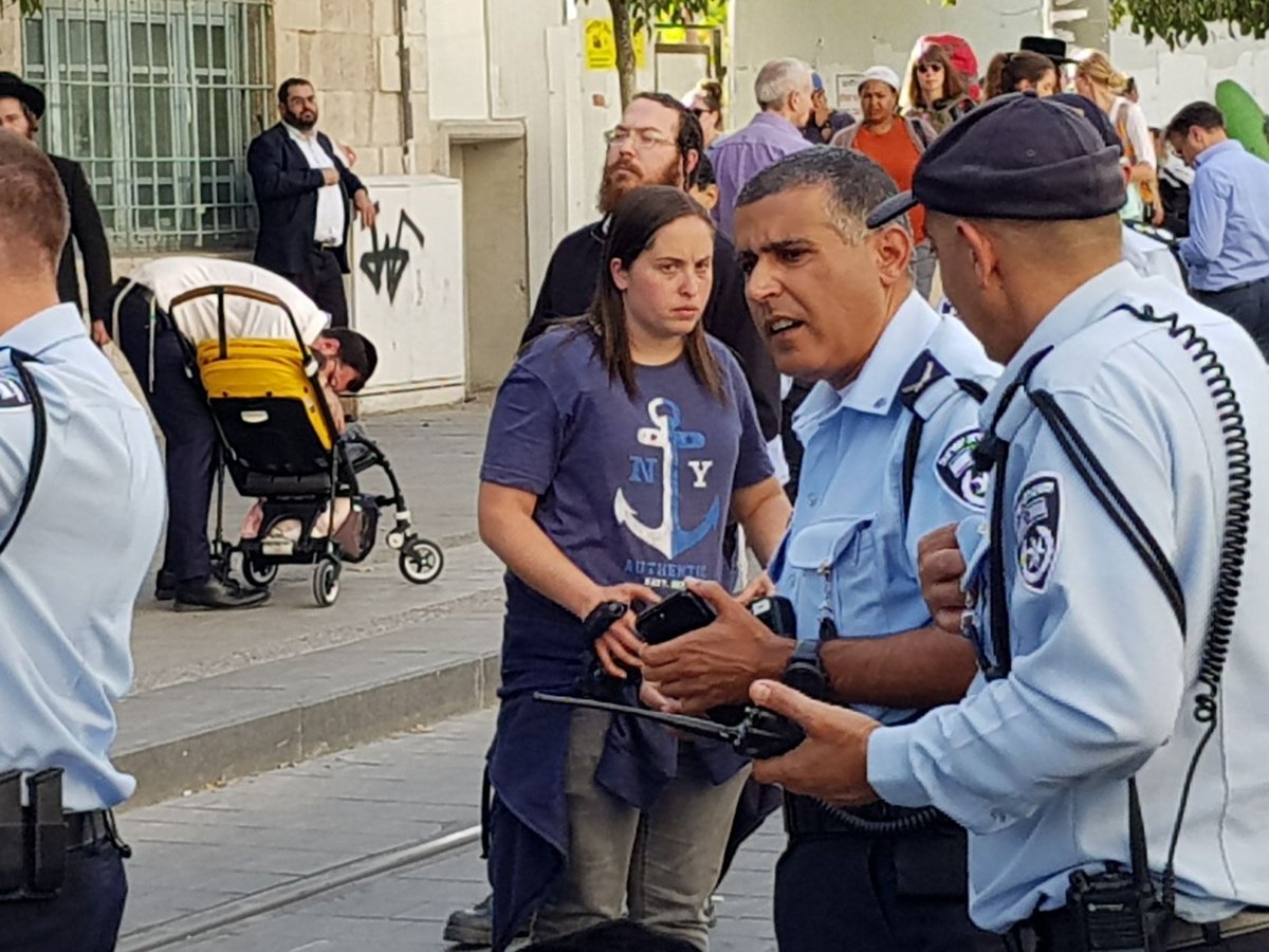 מפקד האירוע סממ"ז ירושלים תת ניצב אלי כזרי