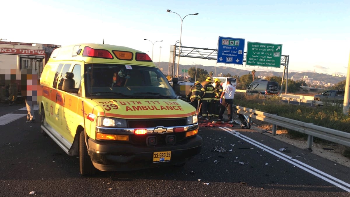 מחלף אתא: בן 70 נהרג בתאונה חזיתית