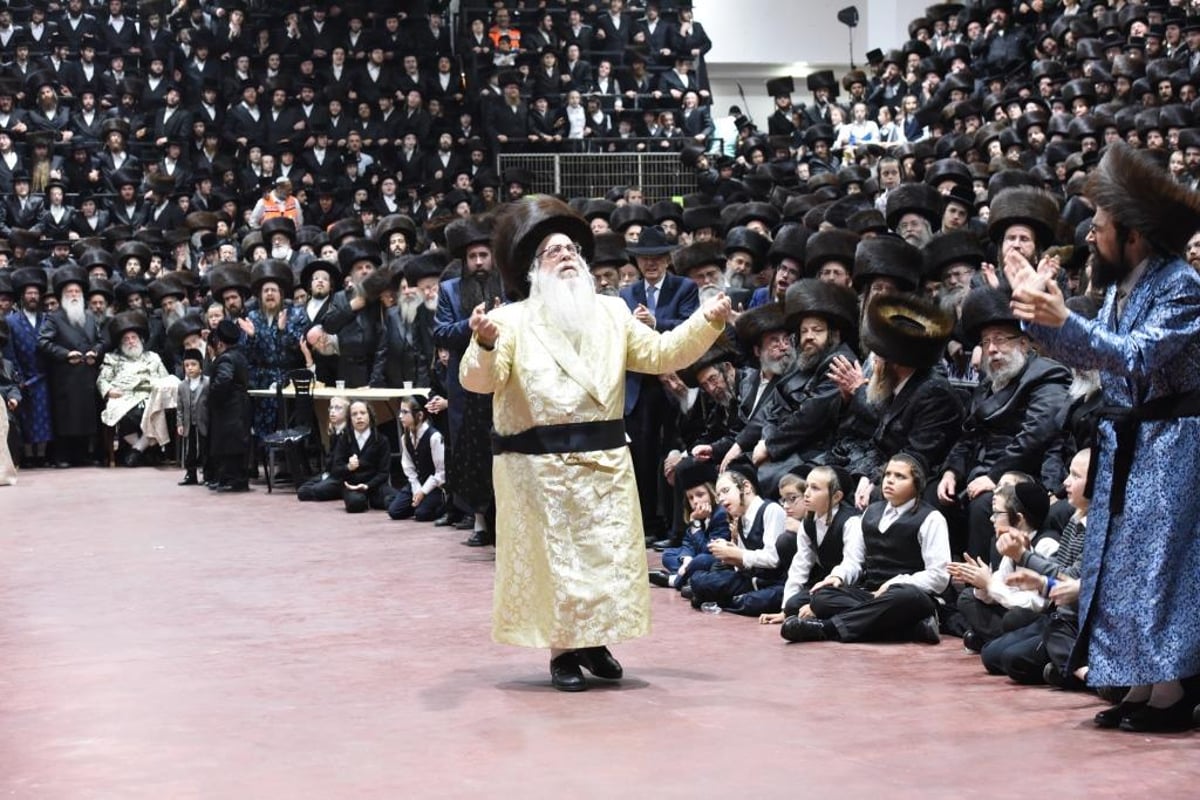 שמחת בית צאנז • תיעוד ענק ומסכם