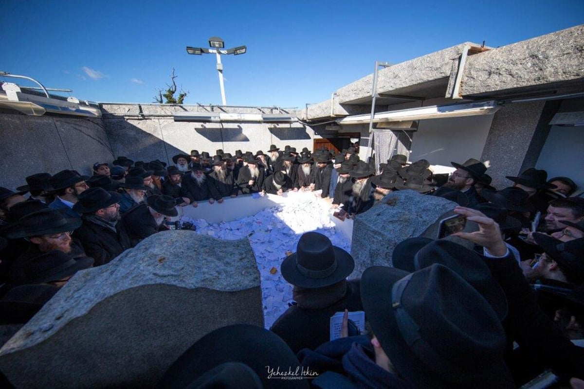 תיעוד מרגש: השלוחים אצל המשלח