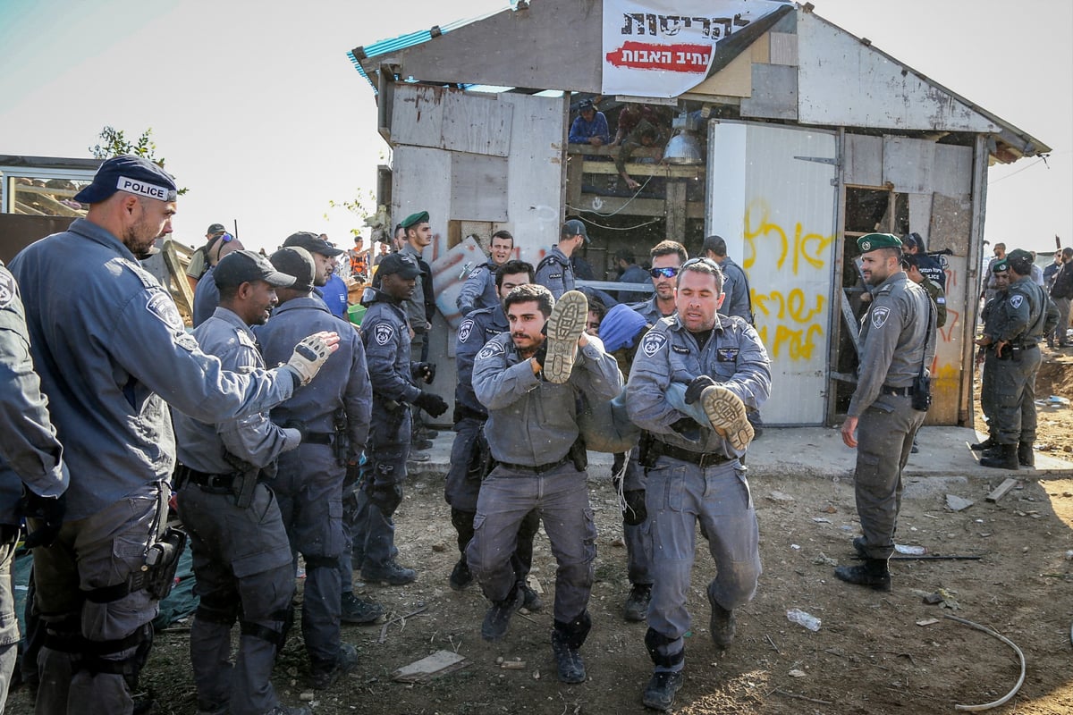 הושלם פינוי "הנגרייה" בנתיב האבות • צפו