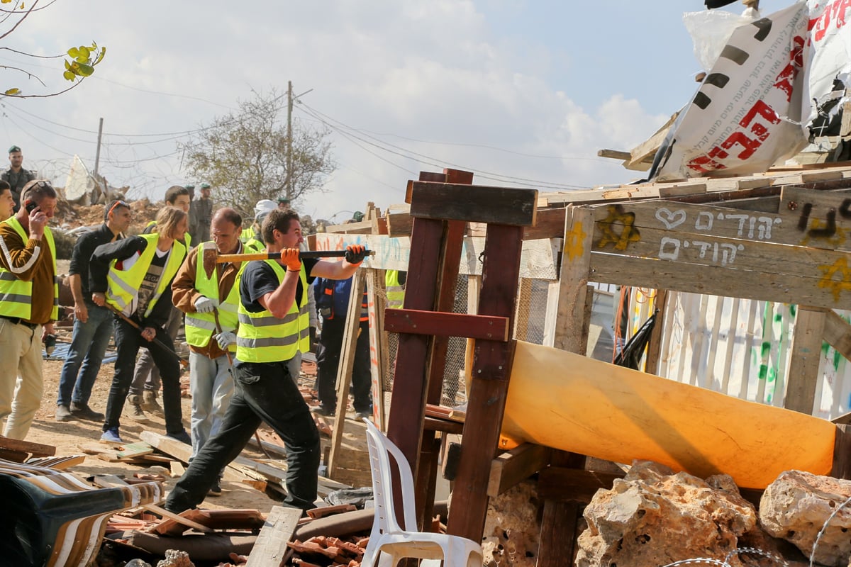 הושלם פינוי "הנגרייה" בנתיב האבות • צפו