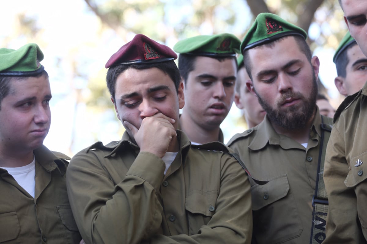 הלווית החייל שנדקר: "לך לדרכך, חבוק בזרועות אלוקיך"