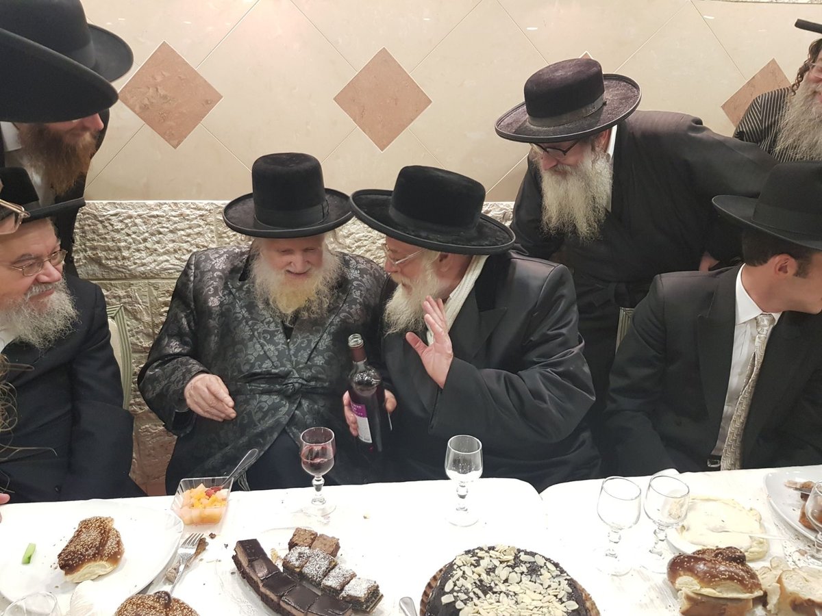 הגר"מ שטרנבוך נועד עם גיסו הגרמ"ד סולובייצ'יק