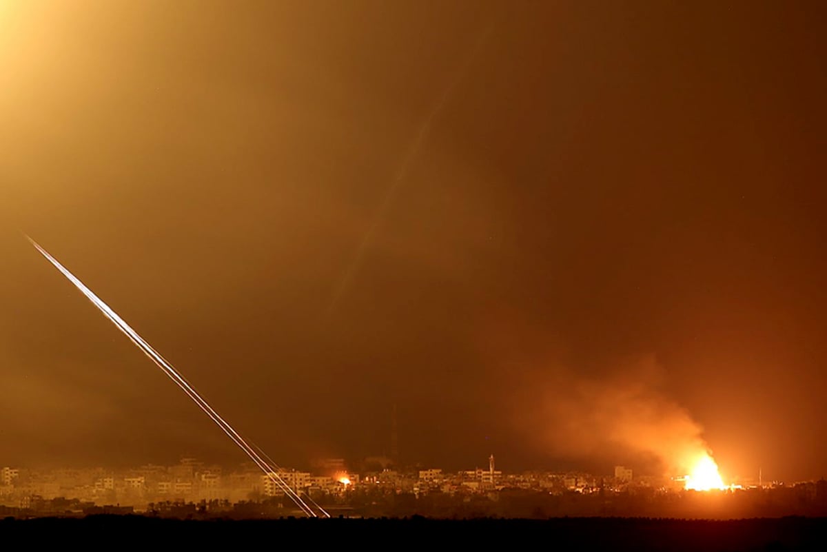 יירוט מעל שדרות; רקטה התפוצצה באשכול