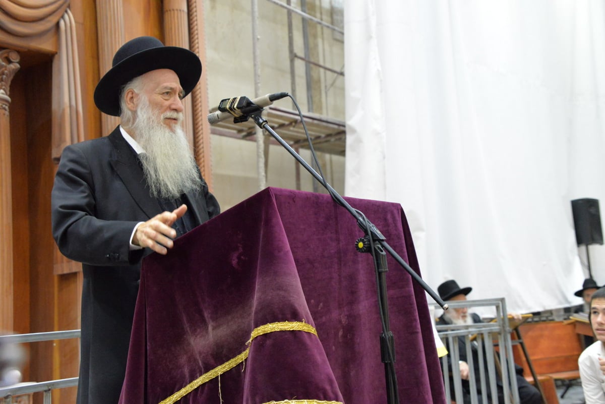 כולל פוניבז' ספד למרן  הרב שטיינמן זצ"ל • צפו