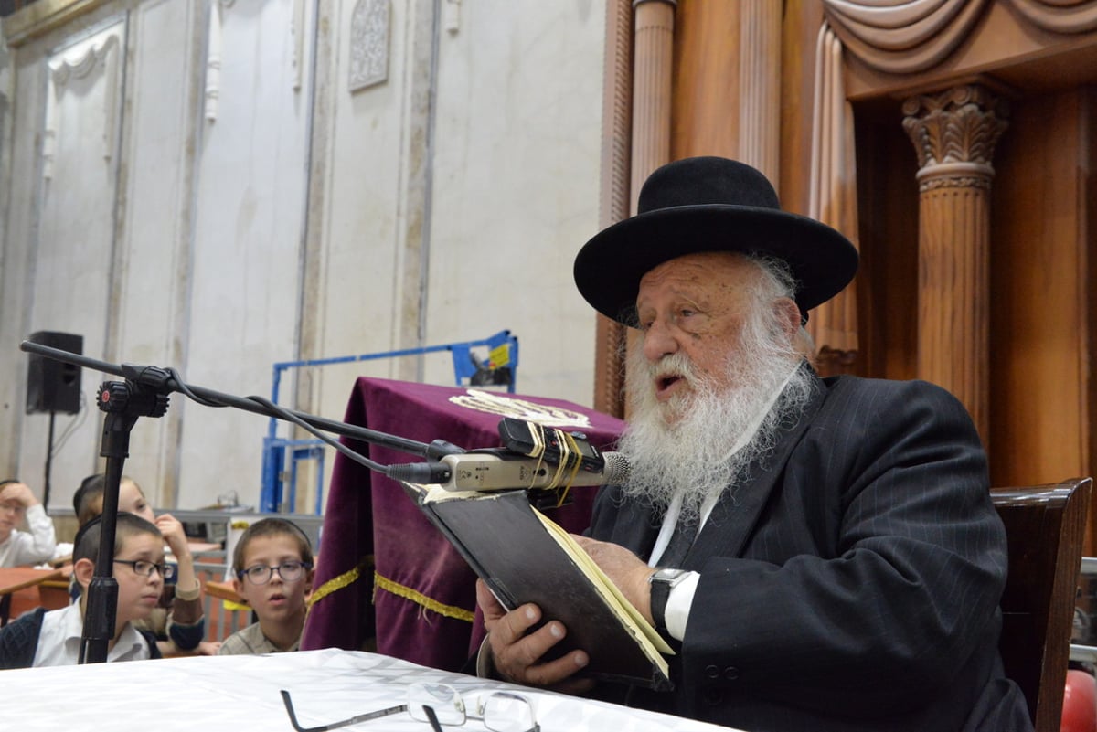 כולל פוניבז' ספד למרן  הרב שטיינמן זצ"ל • צפו