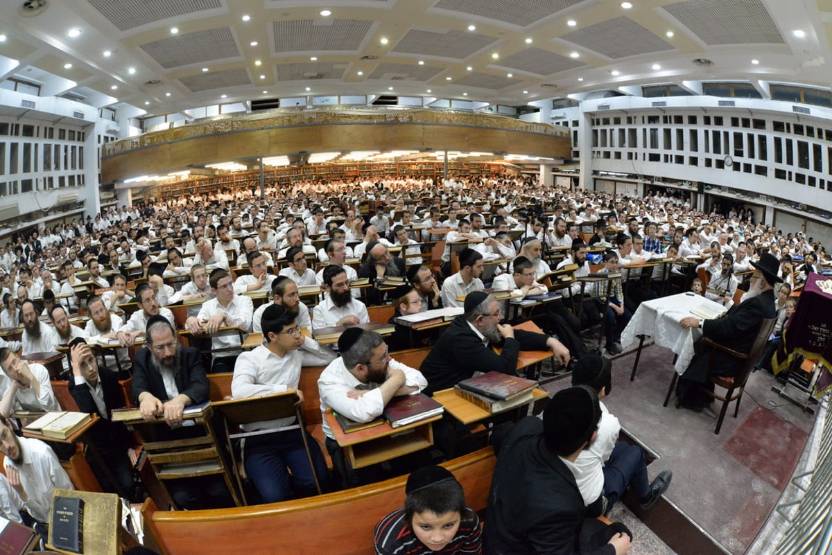 כולל פוניבז' ספד למרן  הרב שטיינמן זצ"ל • צפו