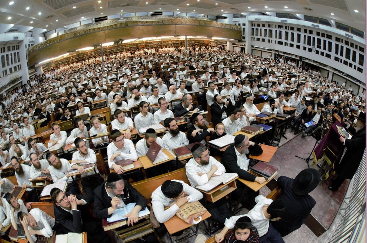 כולל פוניבז' ספד למרן  הרב שטיינמן זצ"ל • צפו