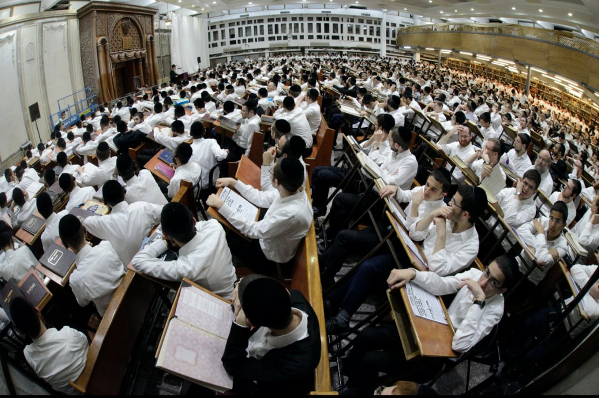 כולל פוניבז' ספד למרן  הרב שטיינמן זצ"ל • צפו