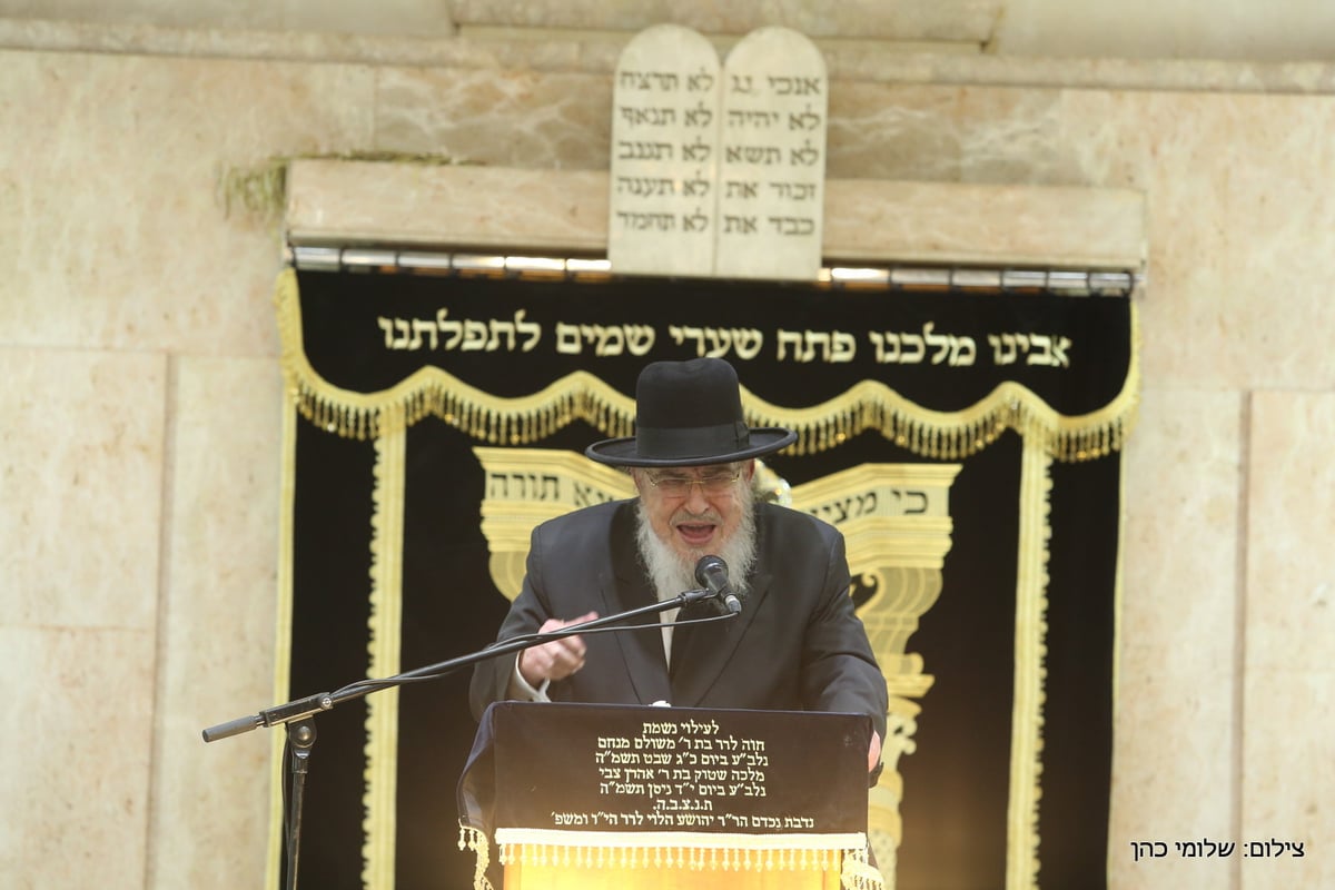 גלריה: אלפים בעצרת מספד למרן הגראי"ל שטיינמן