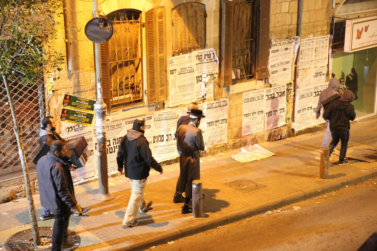 הלילה במאה שערים בירושלים: גל מעצרים של המשטרה