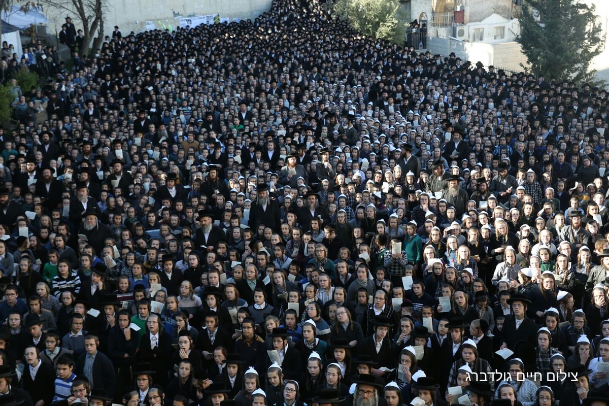 בעצרת על מות התינוקות: תפילה על החשודים בפרוטקשן