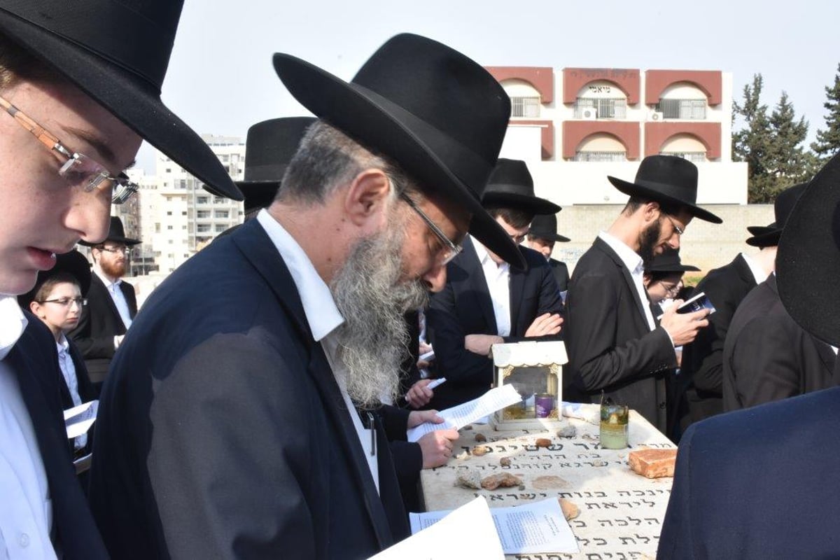 העלייה לציון מרן הרב שטיינמן זצ"ל • גלריה