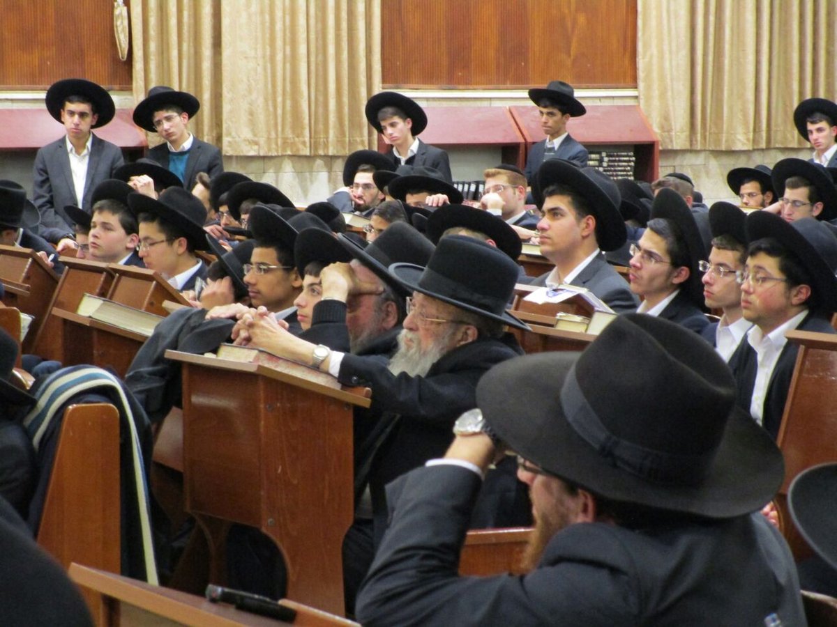 יארצייט למשגיח זצ"ל • תיעוד מהעצרת ב'עטרת ישראל'