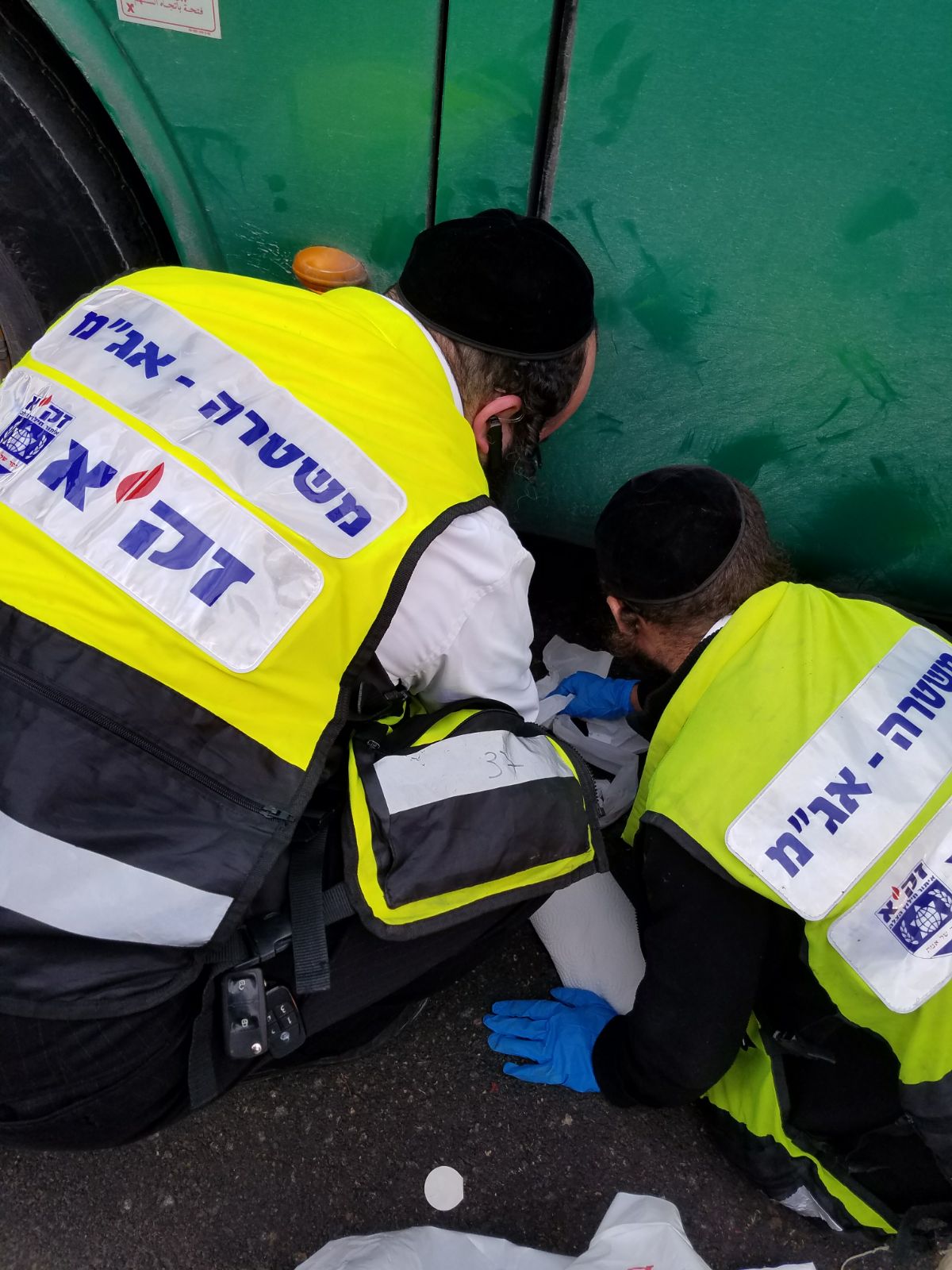 זירת האסון בבית שמש: "כאבא לילדים היה לי מאוד קשה לטפל בזירה"