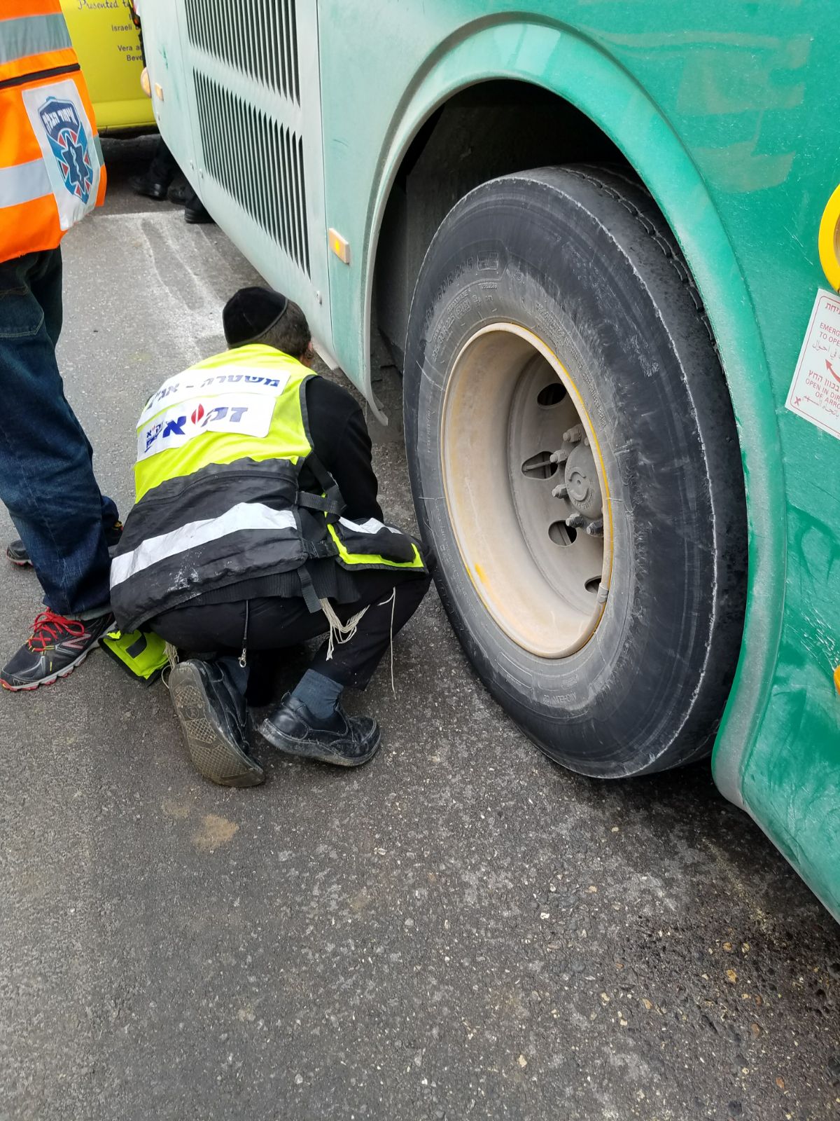 זירת האסון בבית שמש: "כאבא לילדים היה לי מאוד קשה לטפל בזירה"