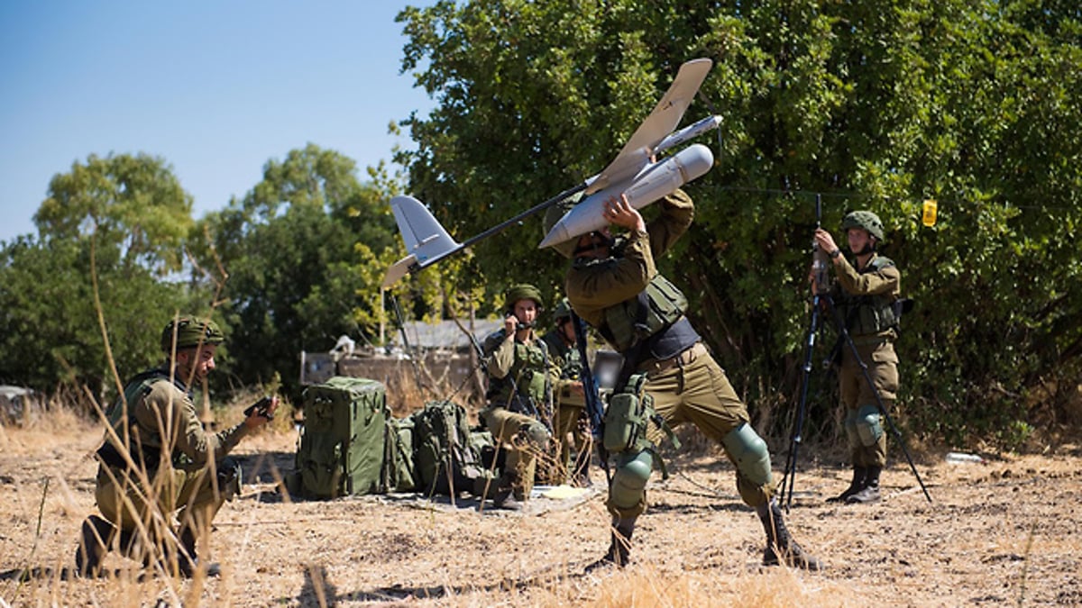 צפו: ביצועי המזל"טים שפועלים בעומק שטח האויב