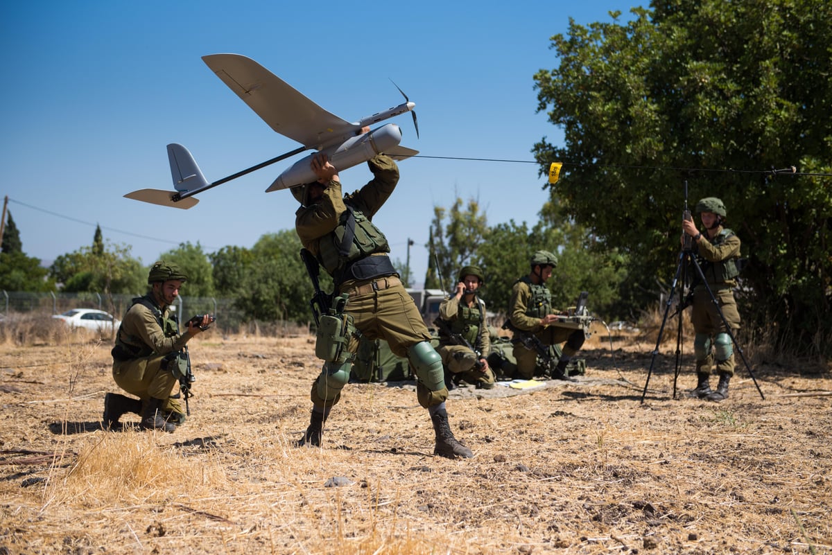 צפו: ביצועי המזל"טים שפועלים בעומק שטח האויב