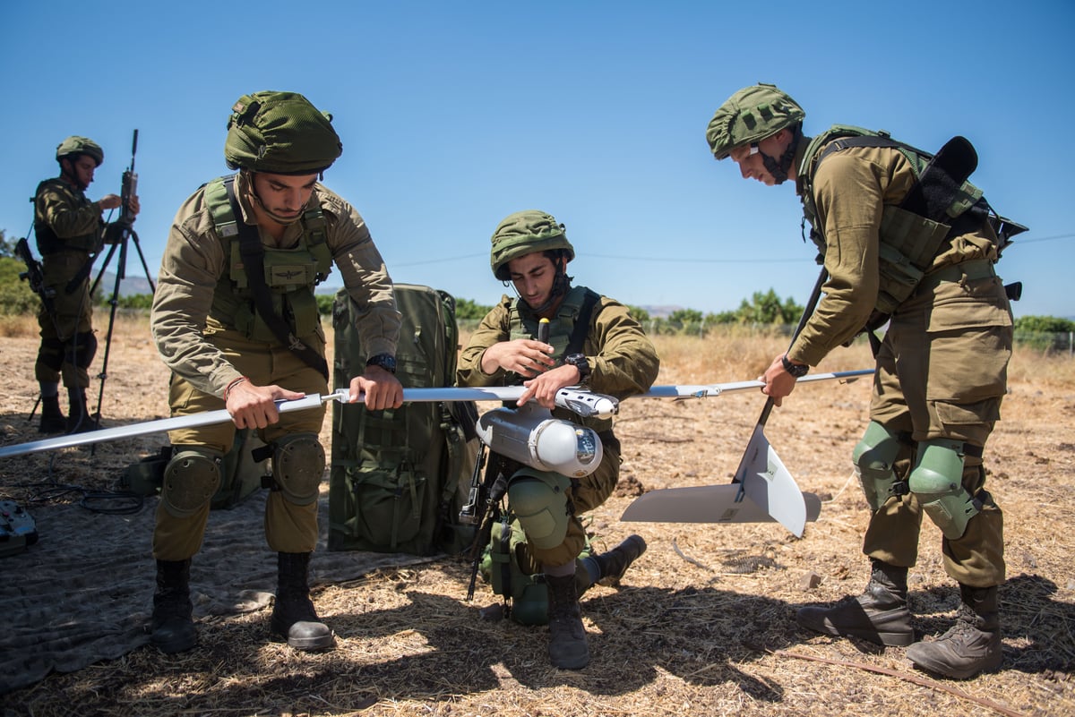 צפו: ביצועי המזל"טים שפועלים בעומק שטח האויב