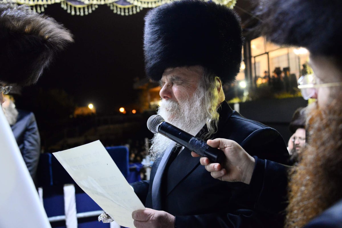 תיעוד ענק: חתונת בן האדמו"ר מסאדיגורא