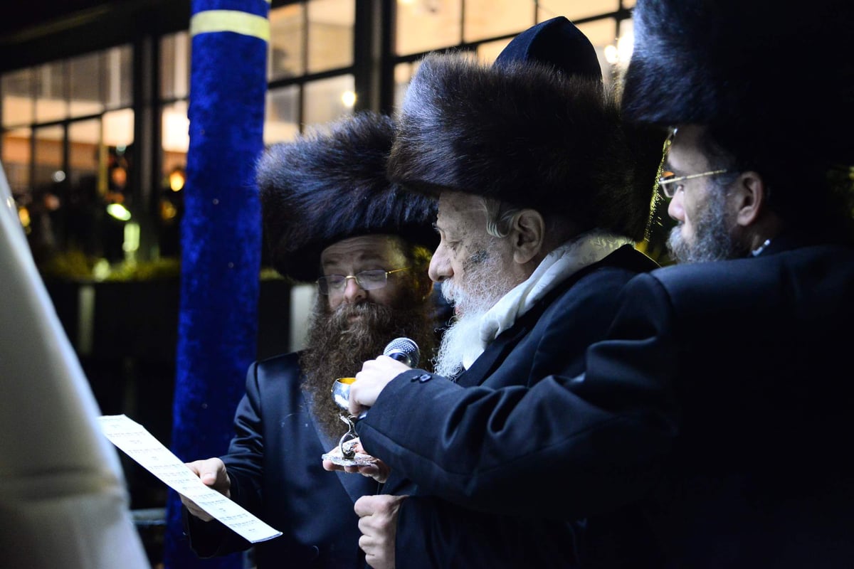 תיעוד ענק: חתונת בן האדמו"ר מסאדיגורא