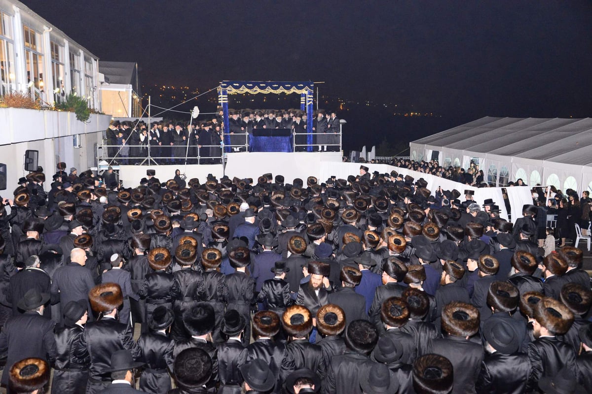 תיעוד ענק: חתונת בן האדמו"ר מסאדיגורא