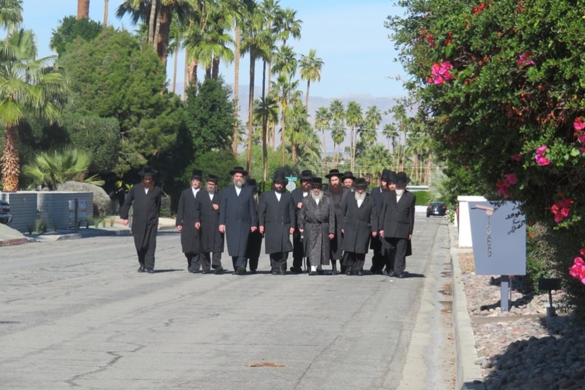 הנופש של הרבי מסאטמר בקליפורניה • צפו