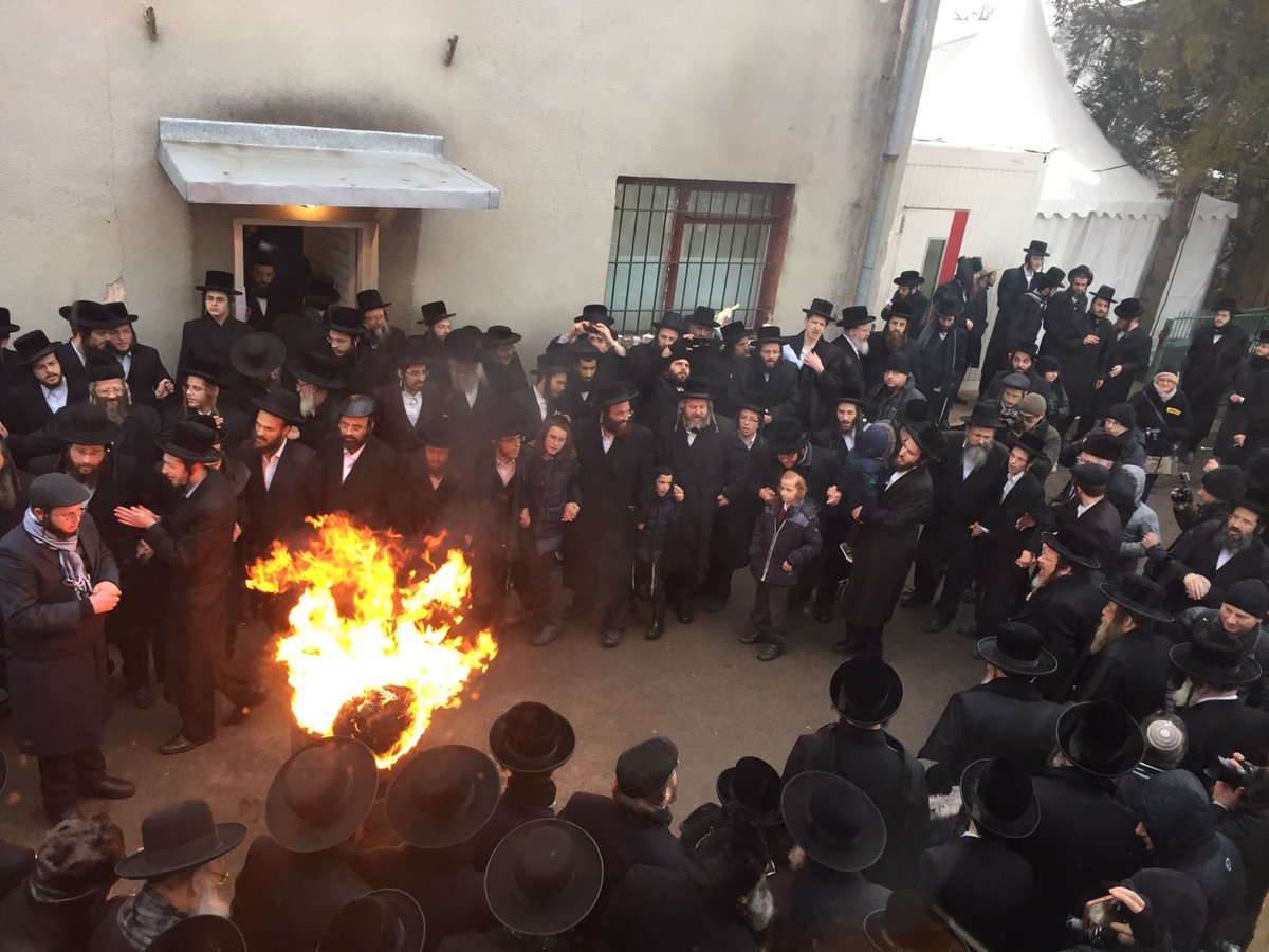 פולין: יארצייט לרבי דוד מלעלוב זיע"א • צפו